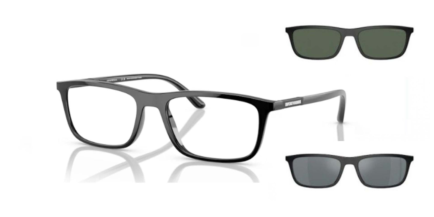 Gafes Emporio Armani EA4060 50011W amb clip solar