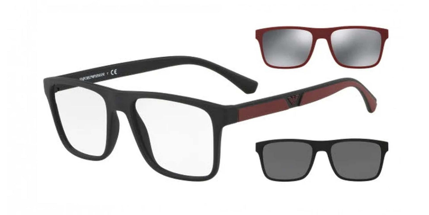 Emporio Armani EA4115 50421W zonnebril met clip