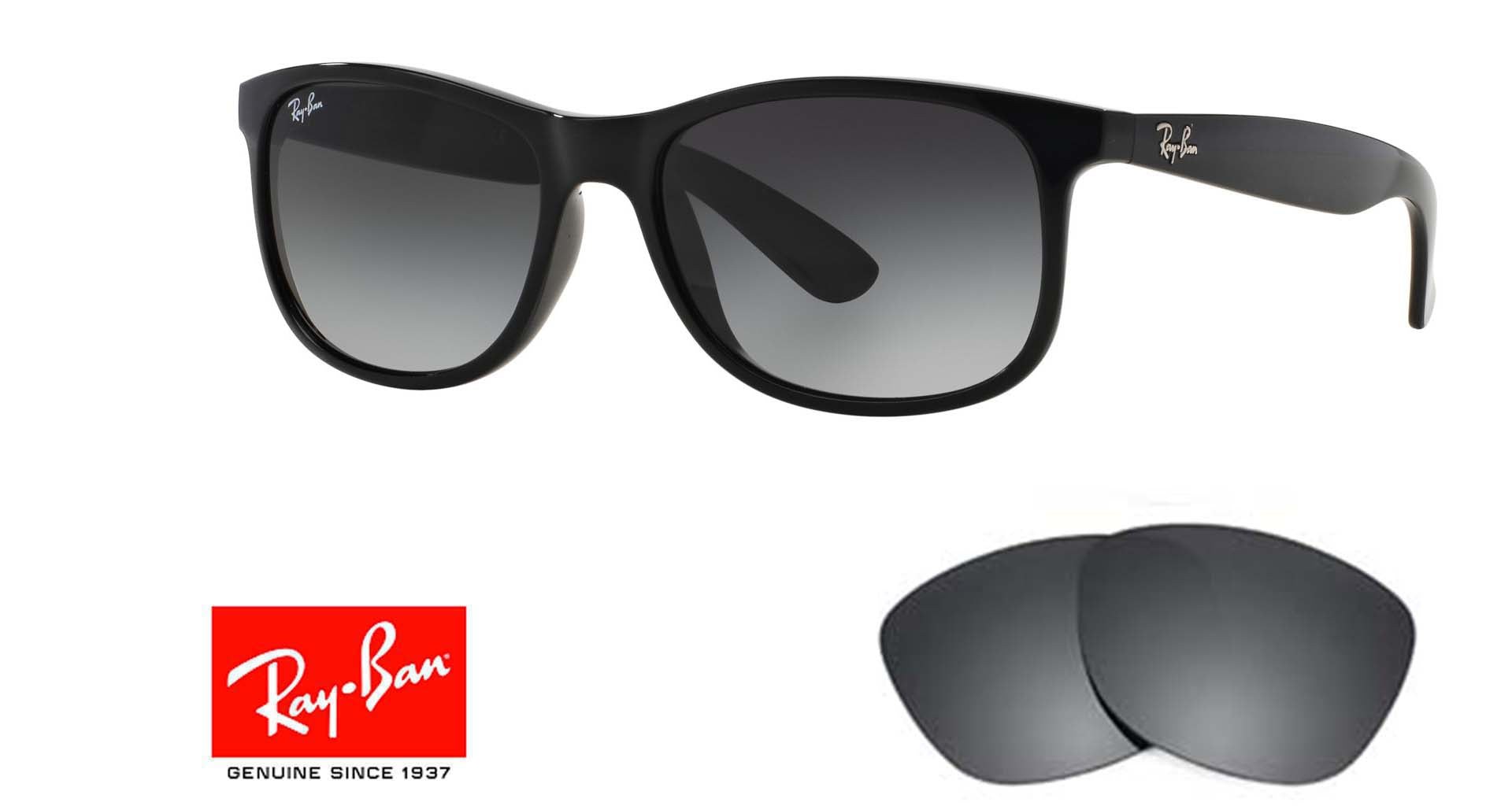 Cristales Ray-Ban ANDY 4202 Originales – Gafas de Optica