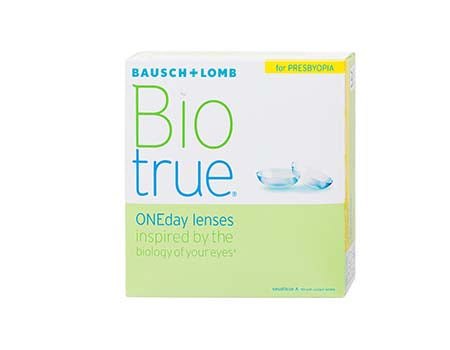 Biotrue Oneday-contactlenzen van Bausch+Lomb voor presbyopie