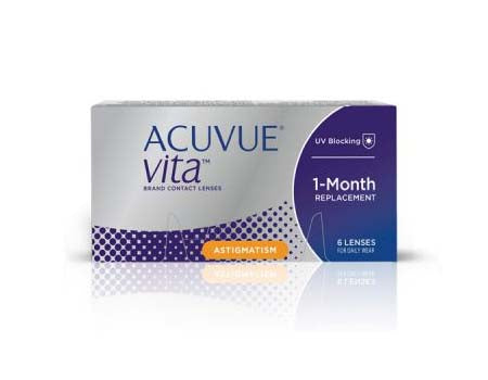 Acuvue Vita Monatskontaktlinsen gegen Hornhautverkrümmung
