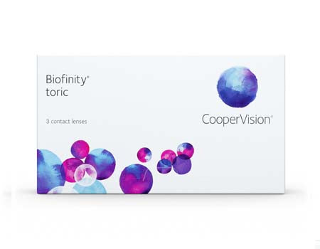 Lentes mensuales Biofinity toricas 3