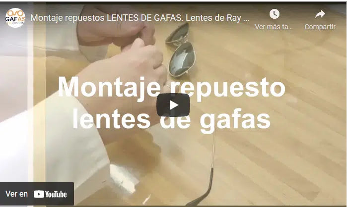 com canviar les lents d'unes ulleres