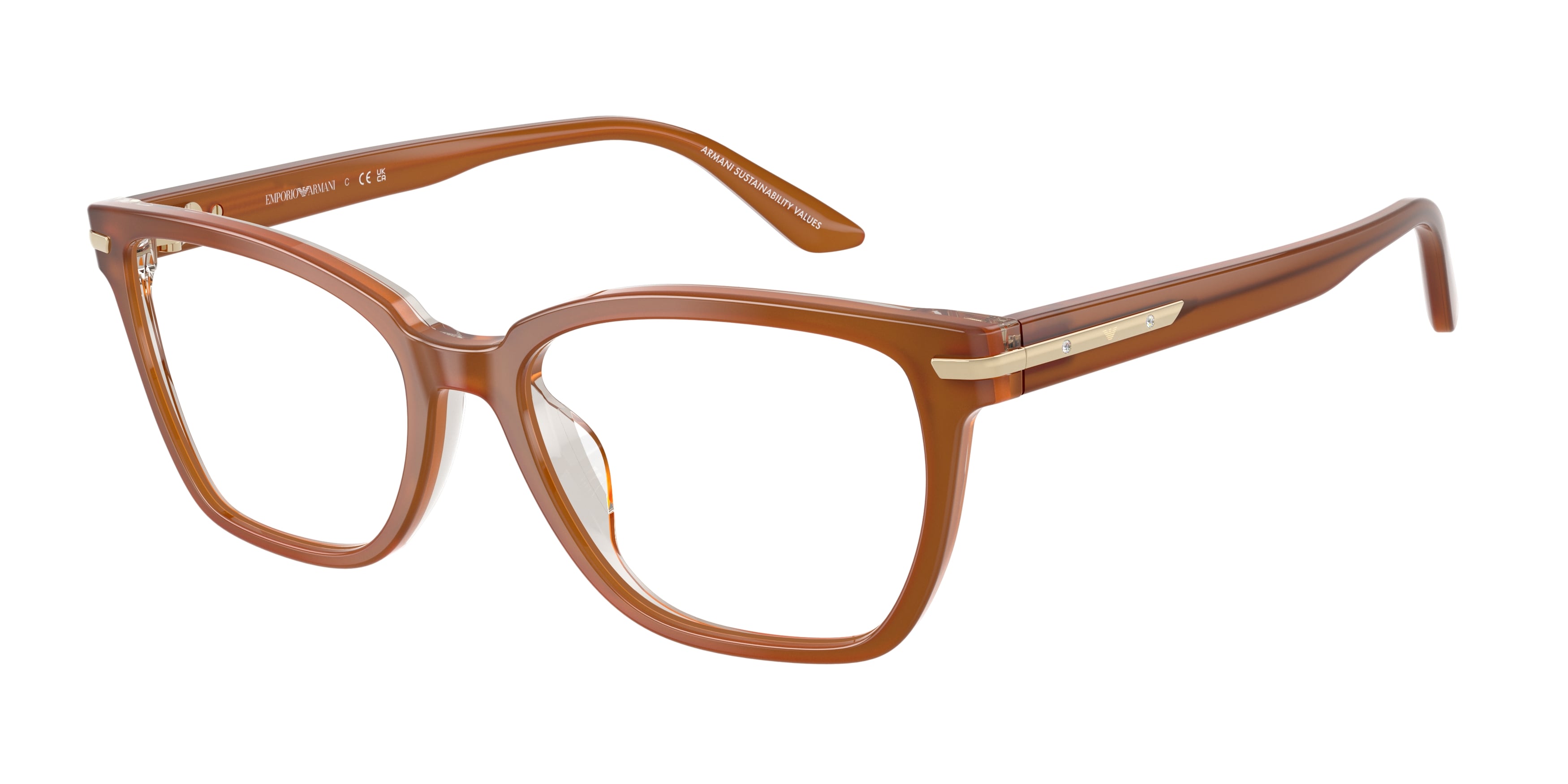Prescription glasses EMPORIO ARMANI EA3282BU 6376