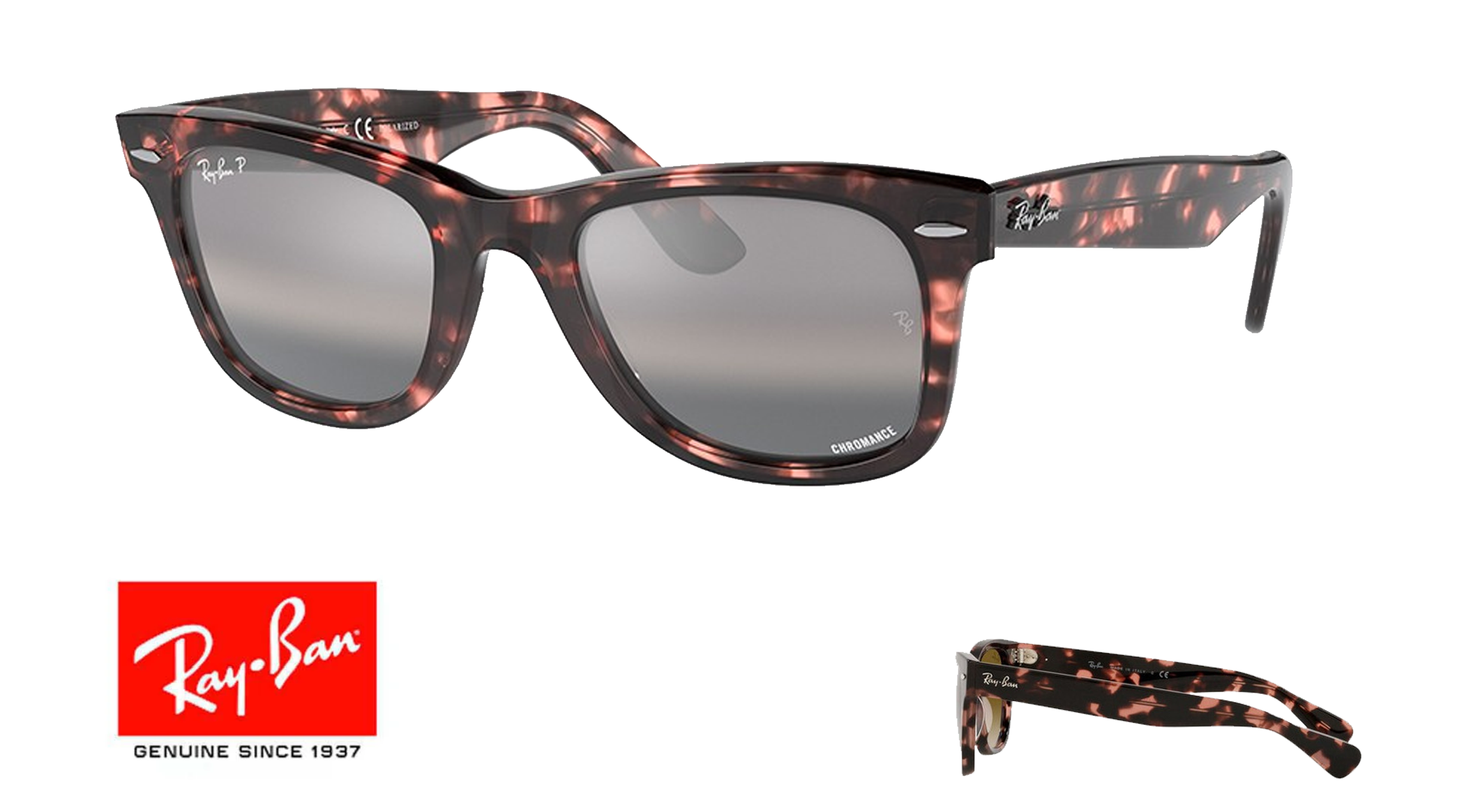Reservestænger til Ray Ban Wayfarer 2140 Originale