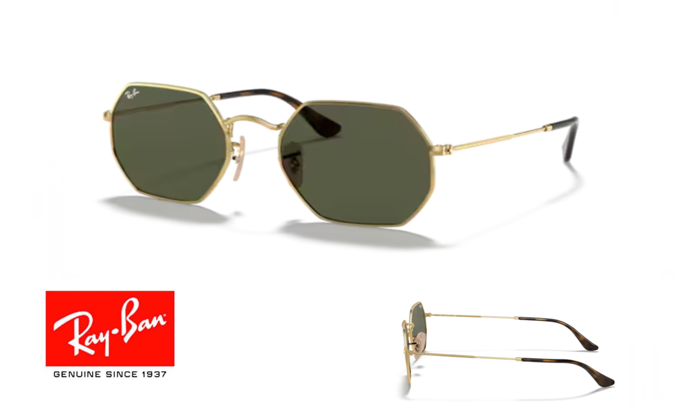 Hastes de substituição originais Ray-Ban 3556
