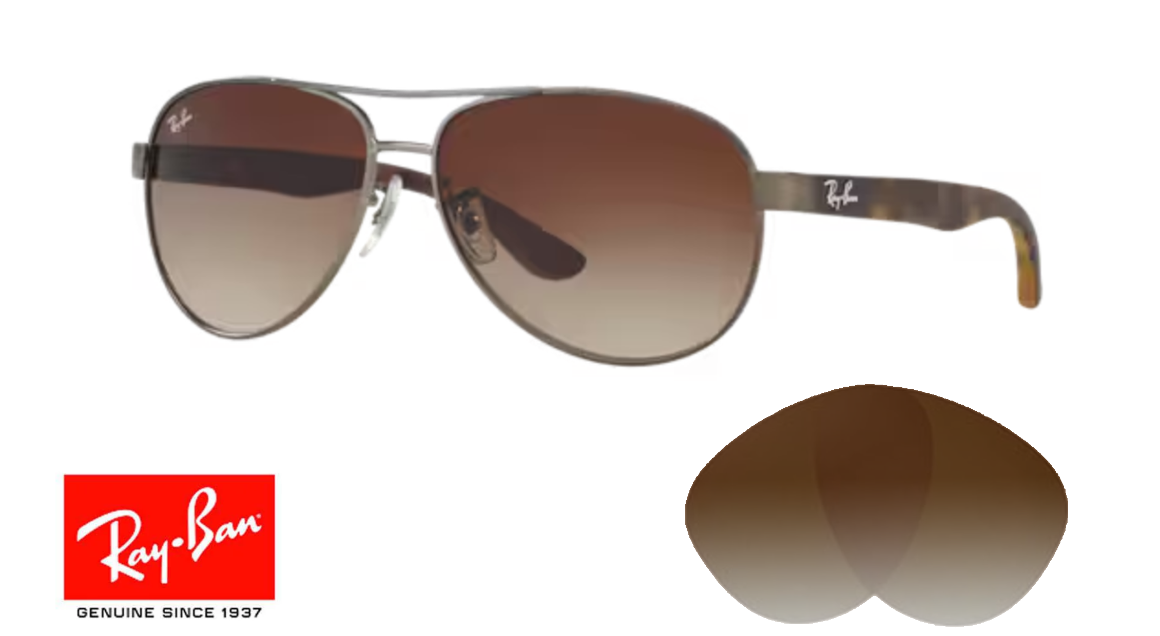 Original Ray Ban 3457 glasses