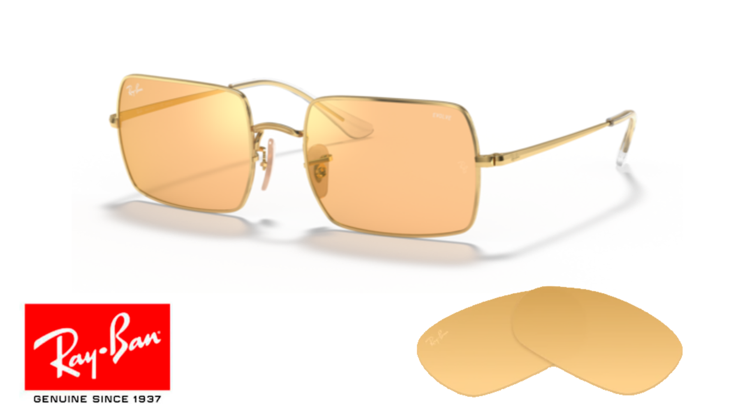 Cristales Ray Ban 1969 Originales