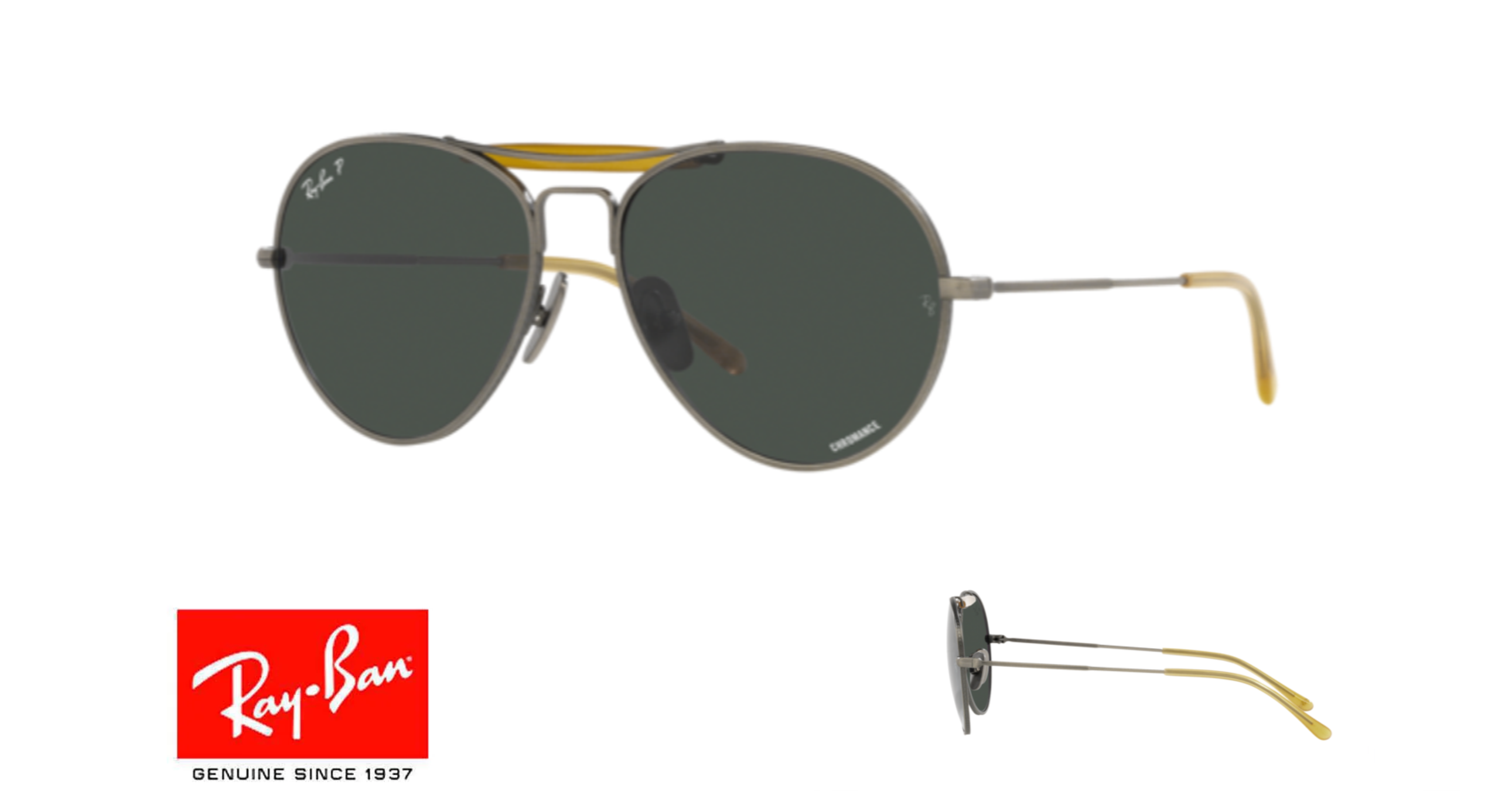 Originale Ray Ban 8063 udskiftningsstænger