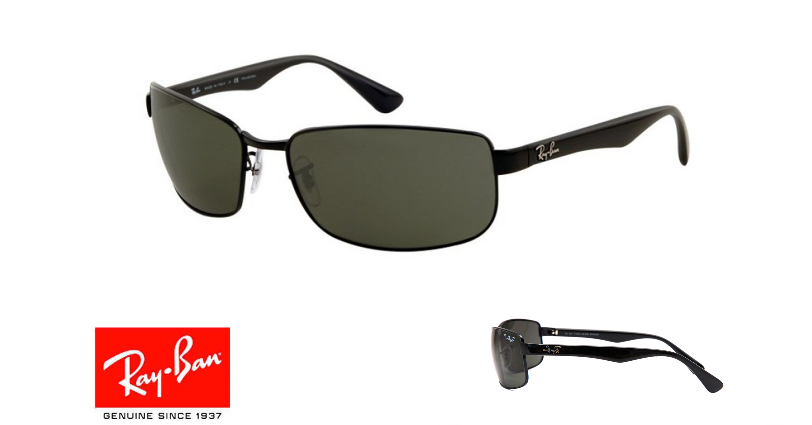 Aste di ricambio originali Ray Ban 3478