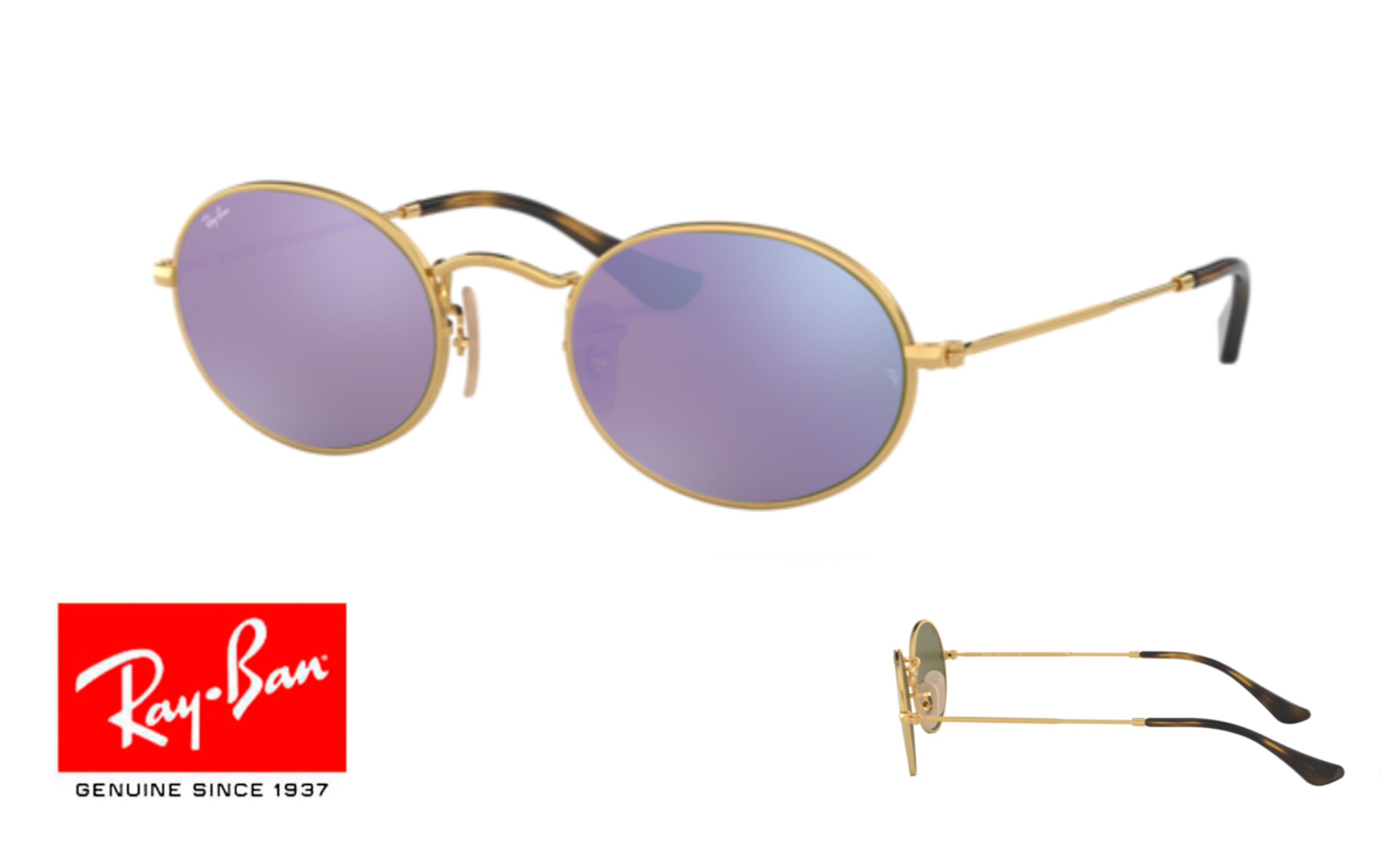 Original Ersatzbügel Ray Ban 3547N