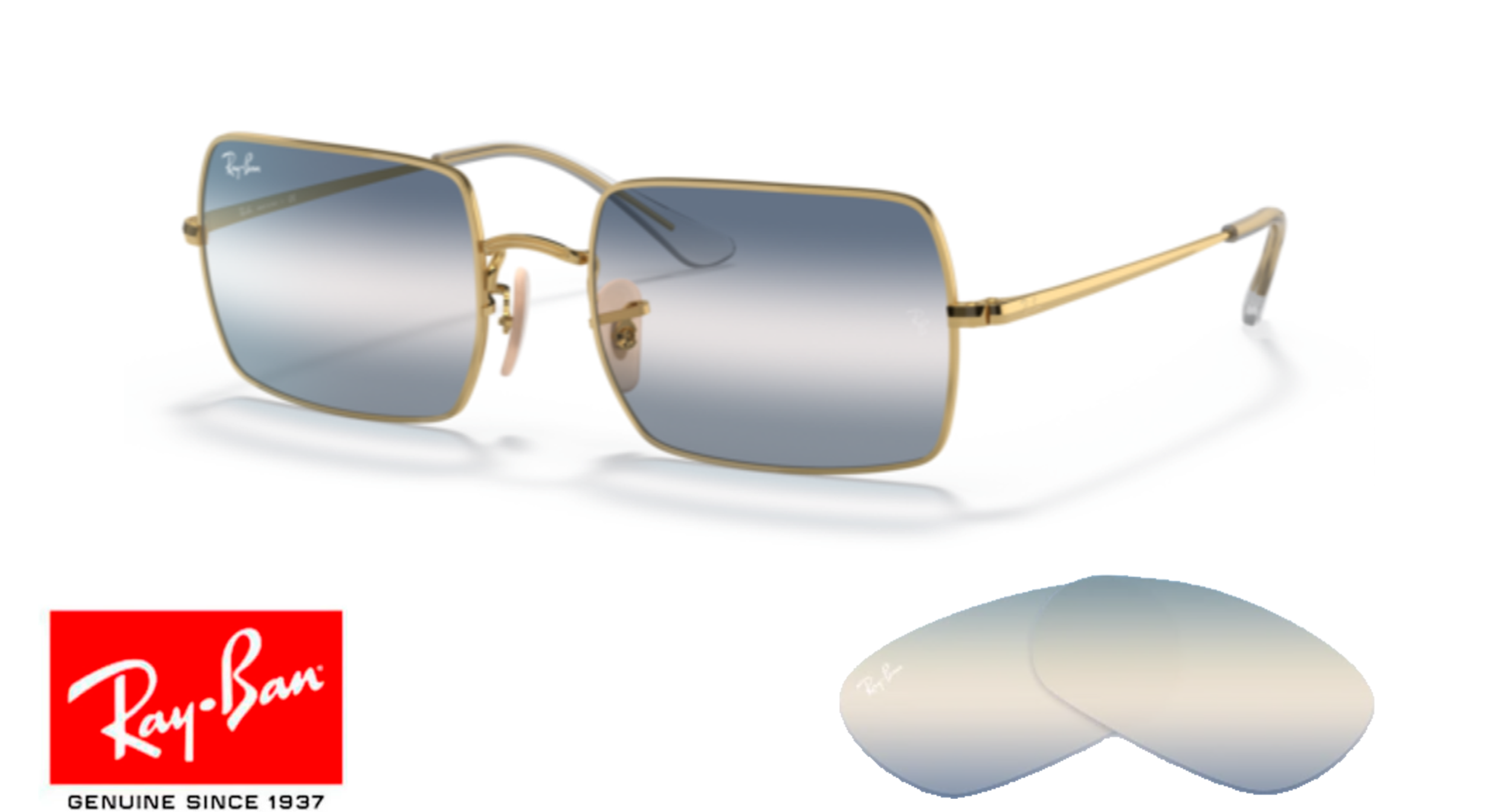 Cristales Ray Ban 1969 Originales