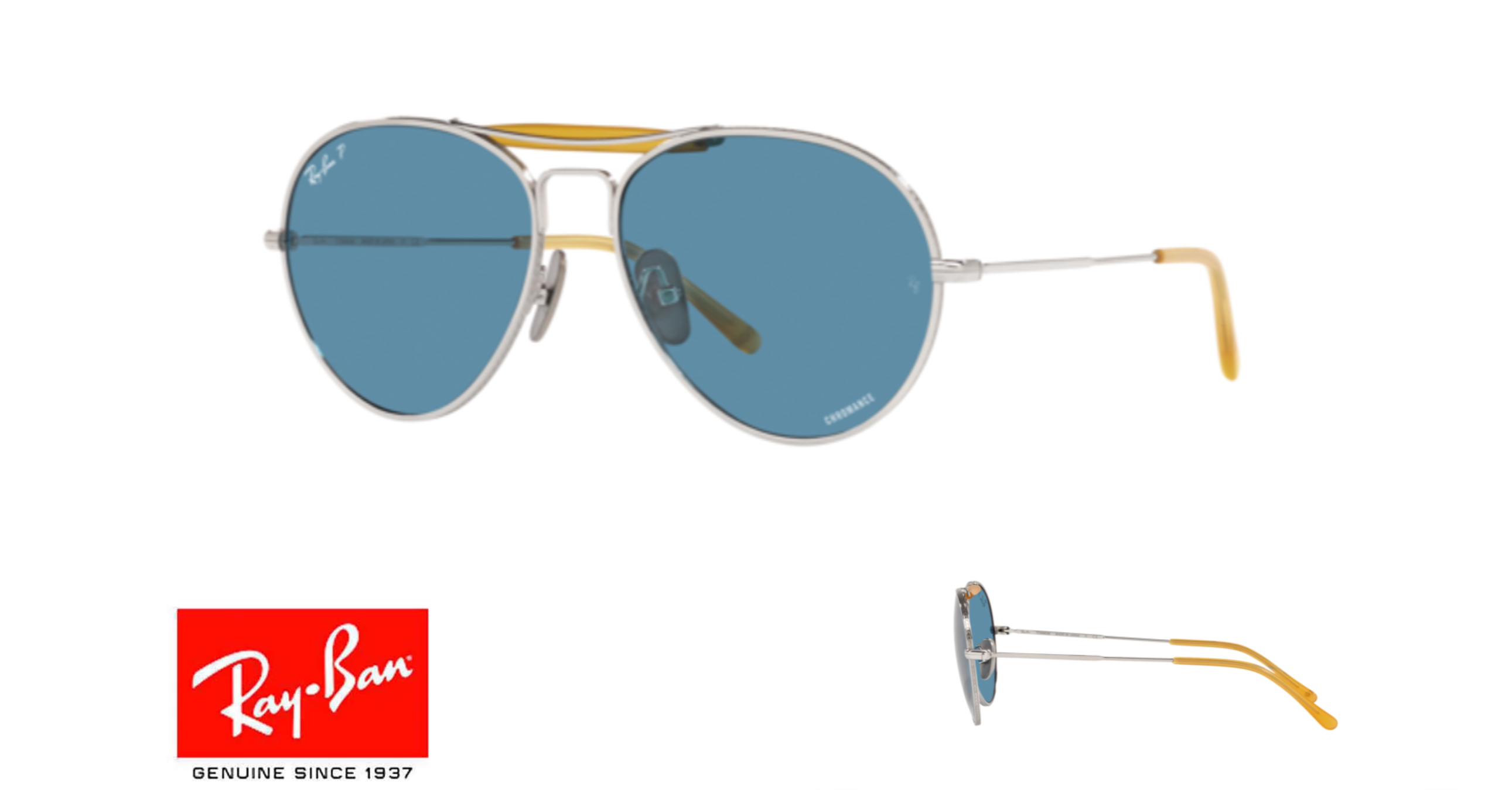 Originale Ray Ban 8063 udskiftningsstænger