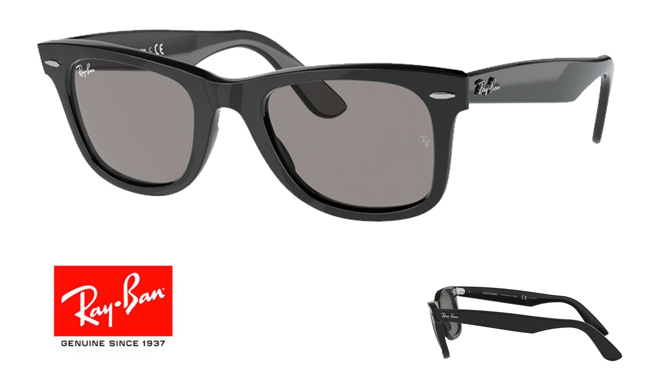 Reservestænger til Ray Ban Wayfarer 2140 Originale