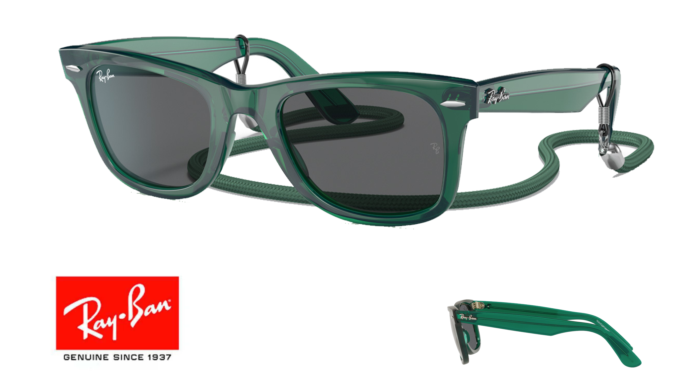 Reservestænger til Ray Ban Wayfarer 2140 Originale