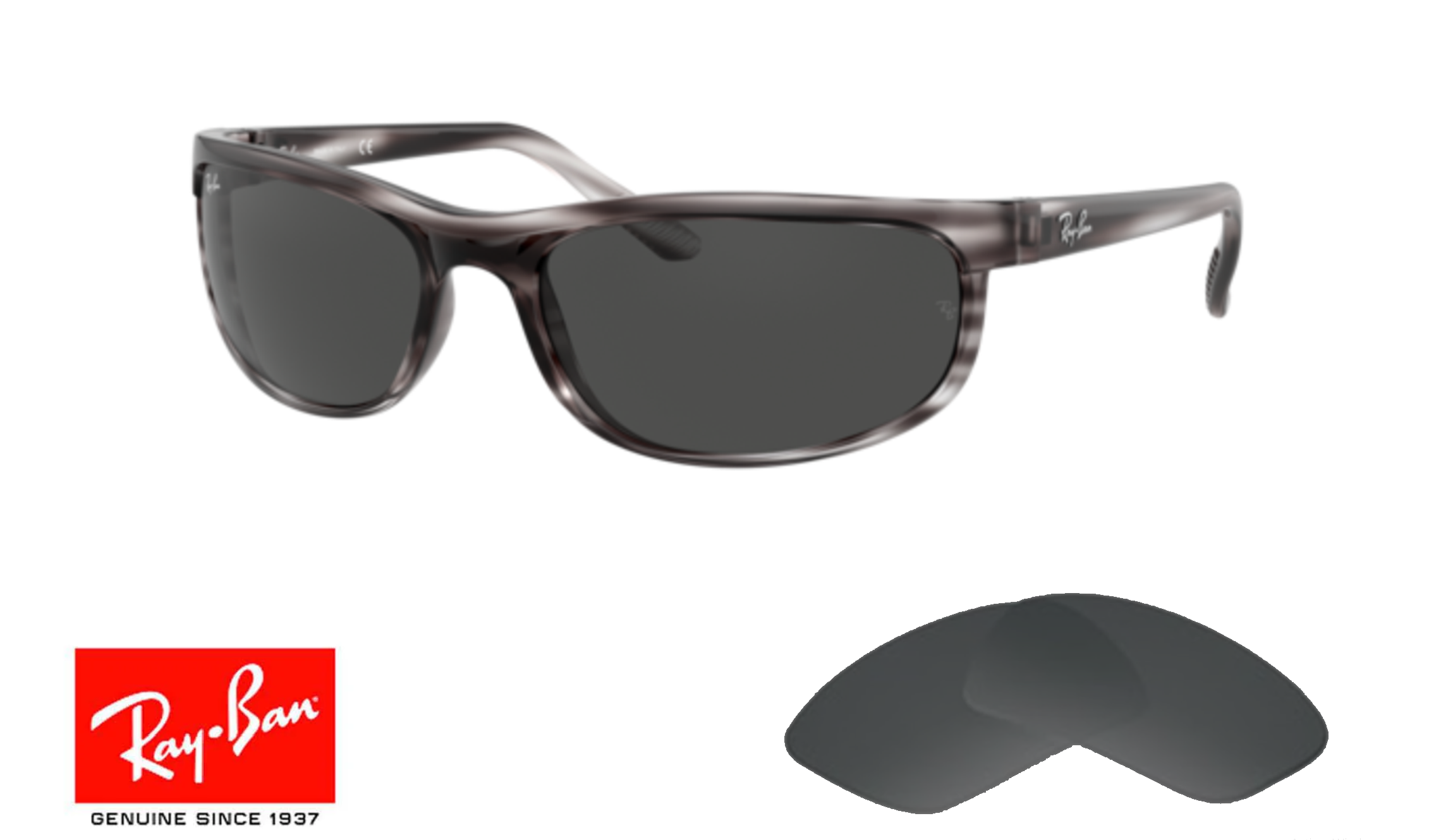 Cristales Ray Ban Predator 2 2027 Originales