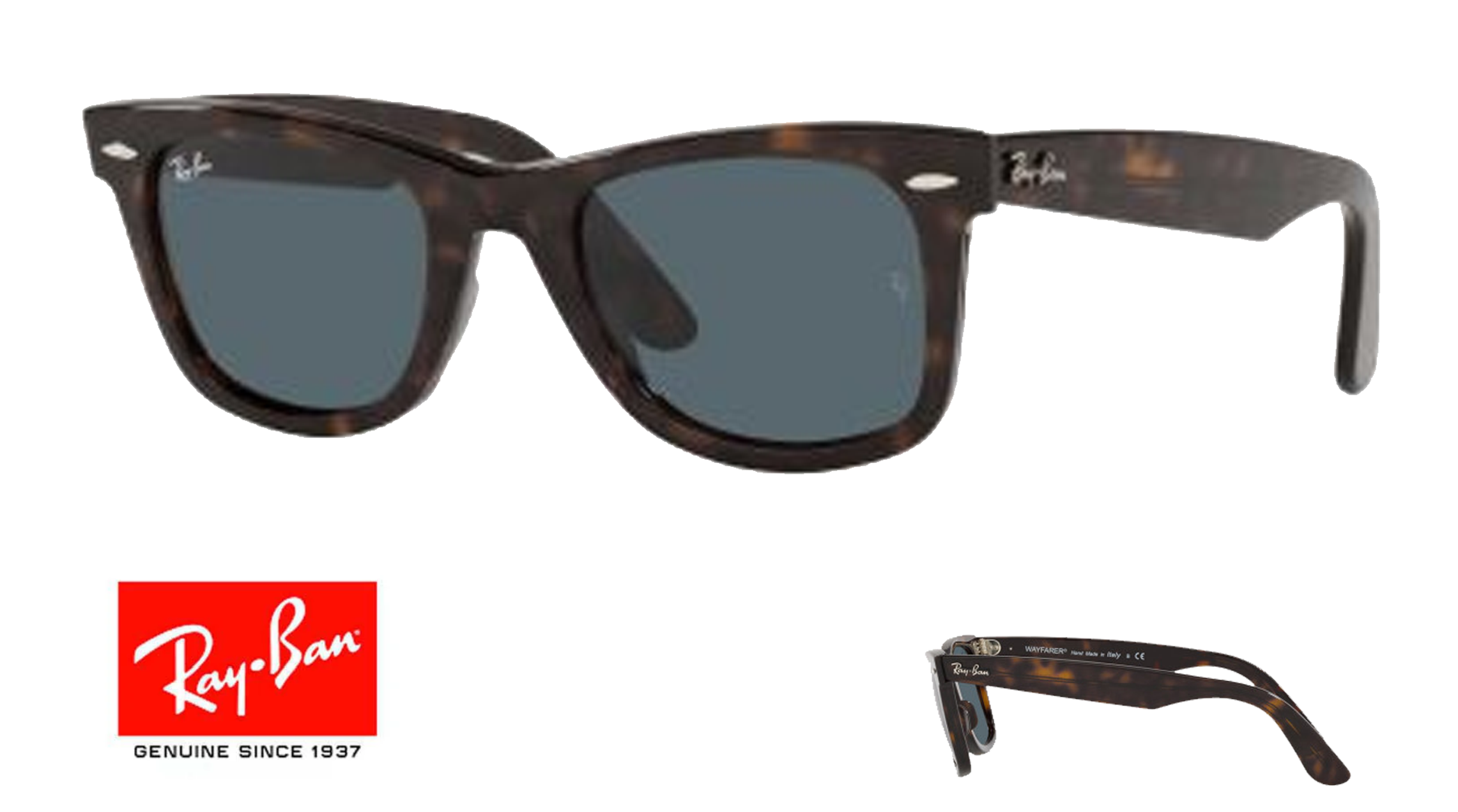 Reservestænger til Ray Ban Wayfarer 2140 Originale