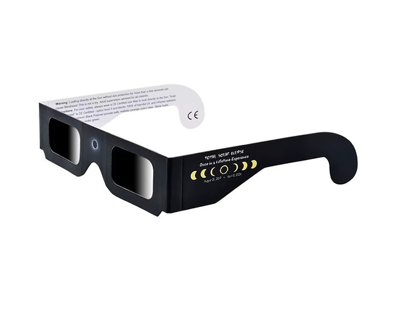 Gafas eclipse solar homologadas ISO 12312-2 · CE