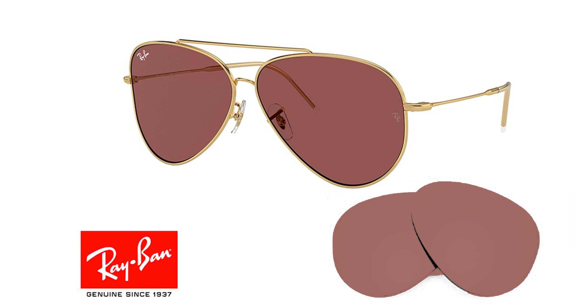 Cristales Ray Ban RBR0101S Reverse originales