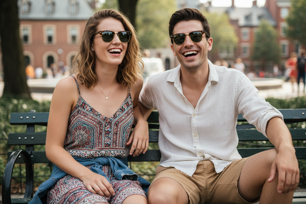 Ray-Ban RB3016 990/58 - Lifestyle