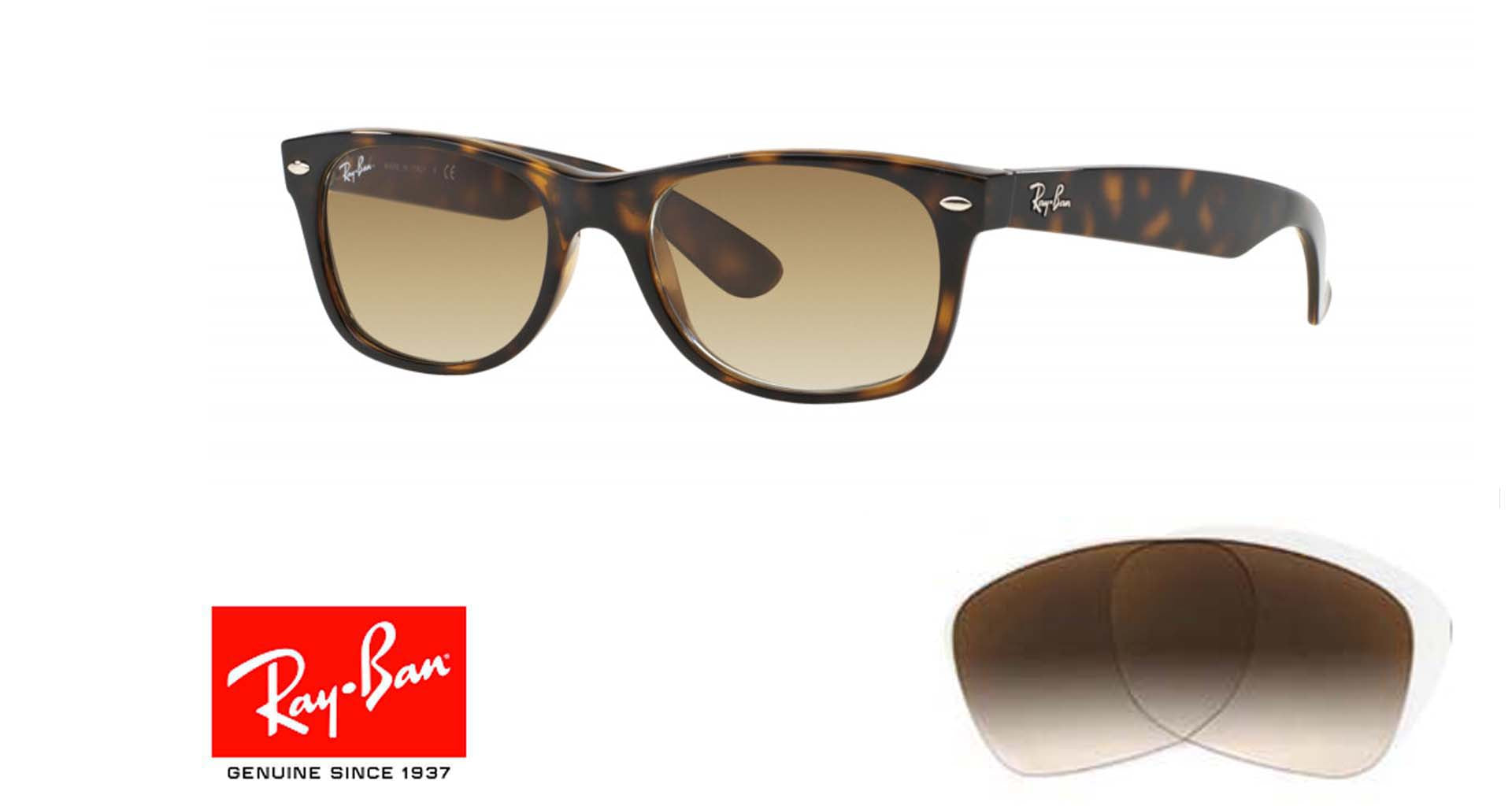 Lenti originali Ray-Ban New Wayfarer 2132