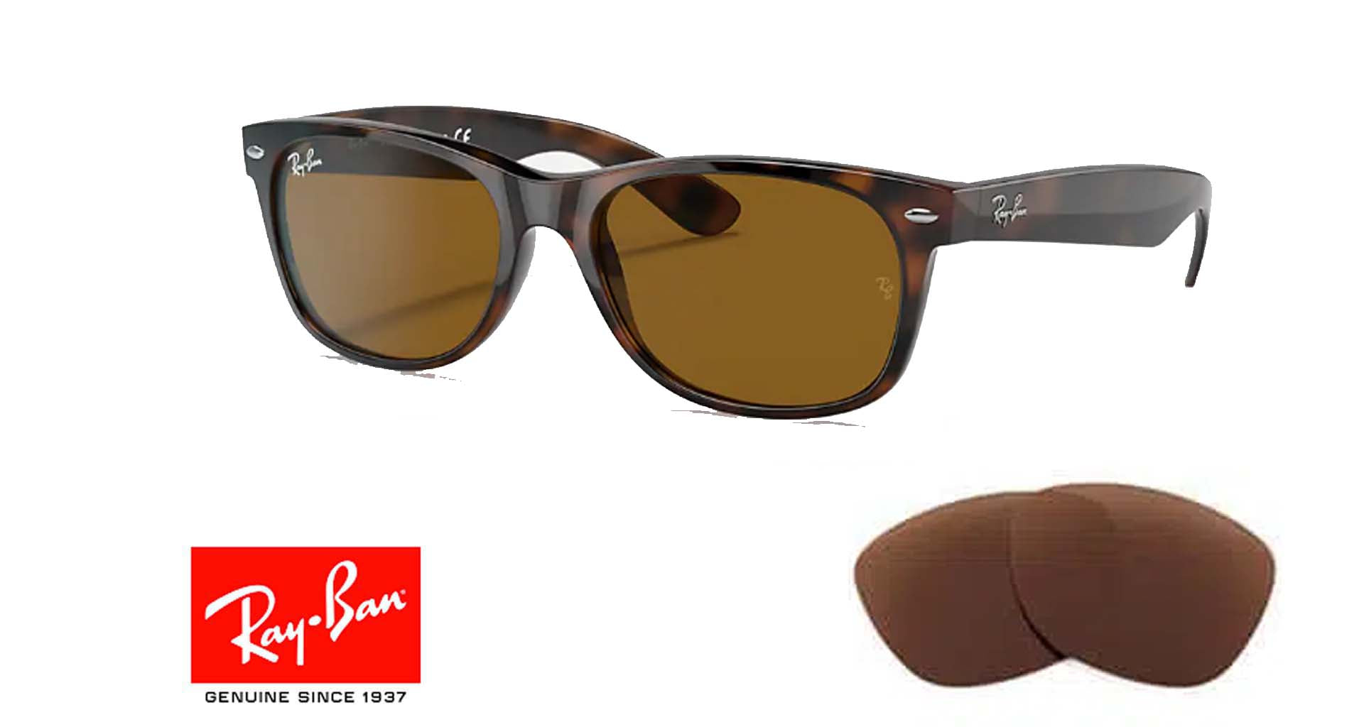 Lenti originali Ray-Ban New Wayfarer 2132