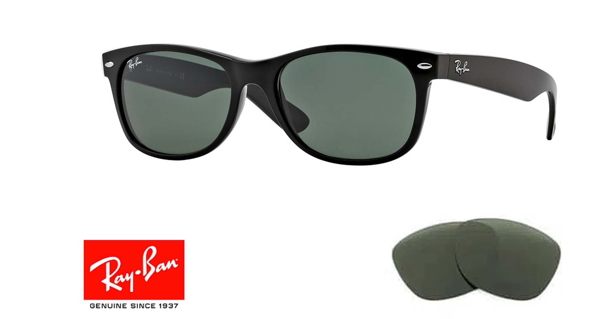 Lenti originali Ray-Ban New Wayfarer 2132