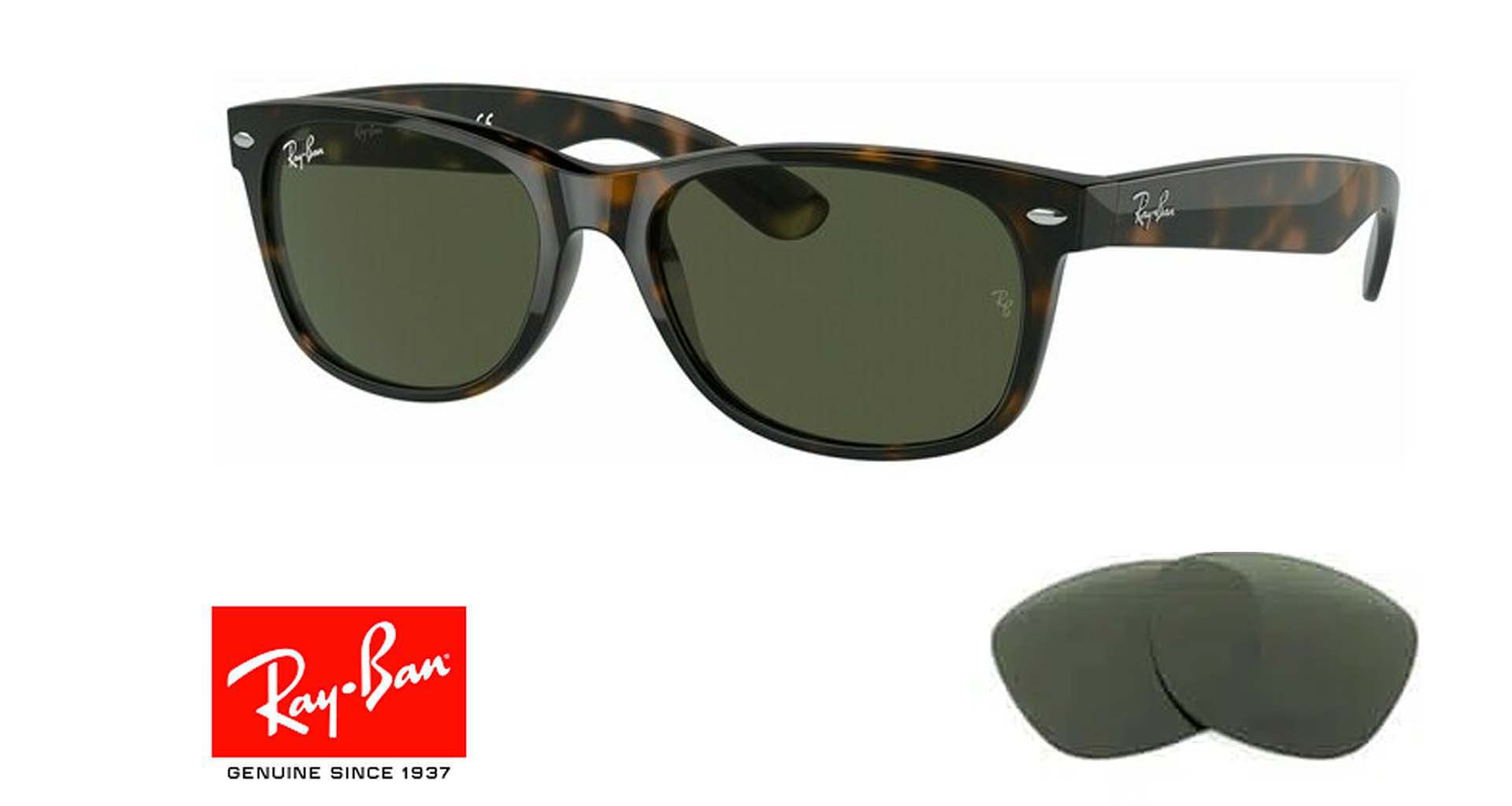 Lenti originali Ray-Ban New Wayfarer 2132
