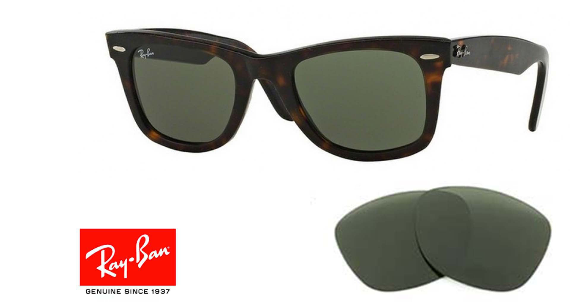 Lenti originali Ray-Ban Wayfarer 2140
