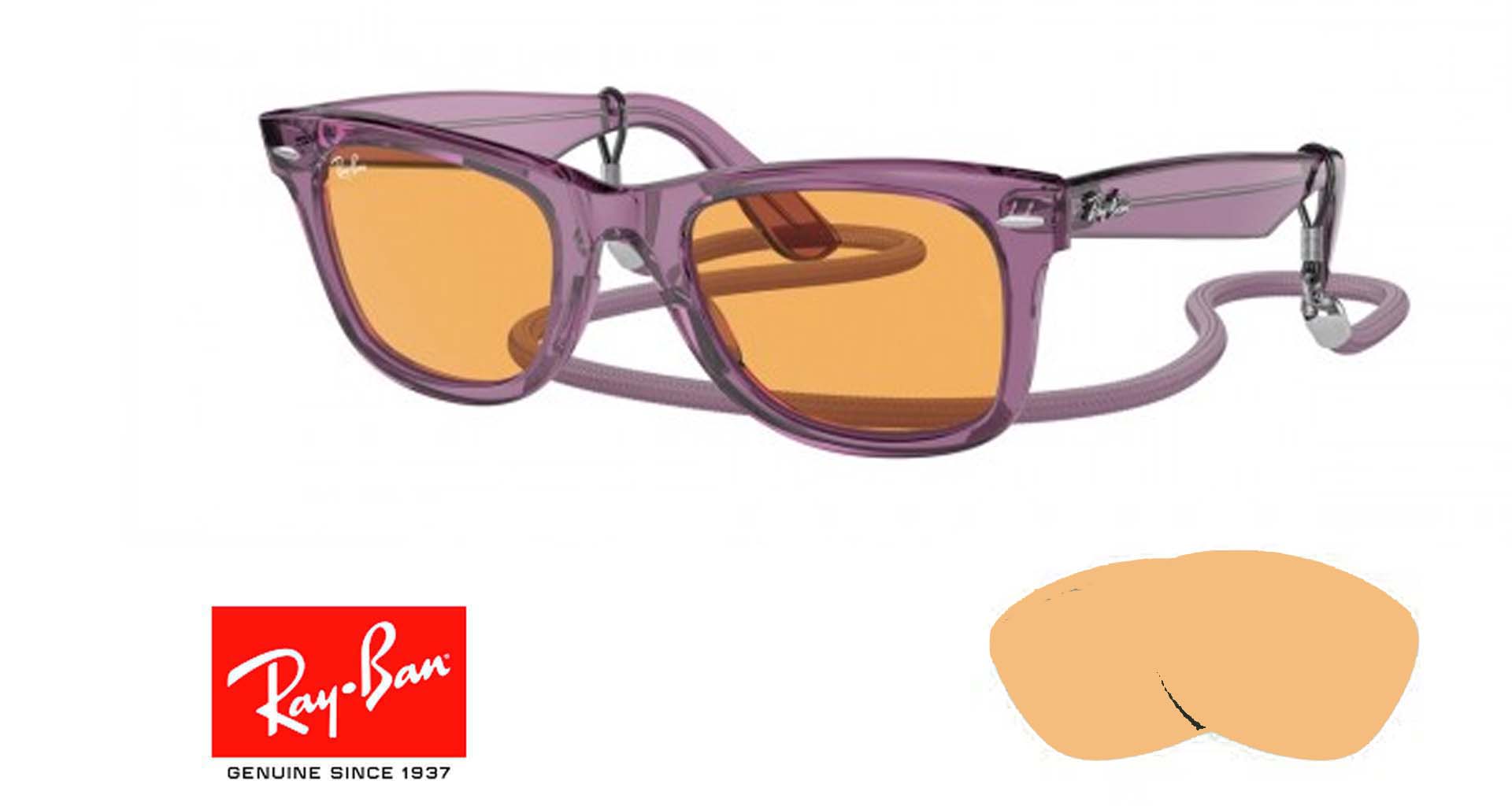 Lenti originali Ray-Ban Wayfarer 2140