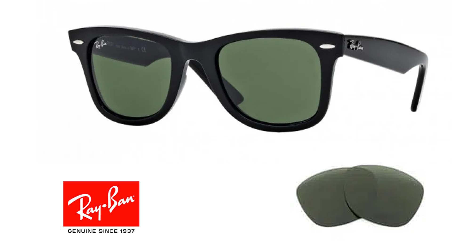 Lenti originali Ray-Ban Wayfarer 2140