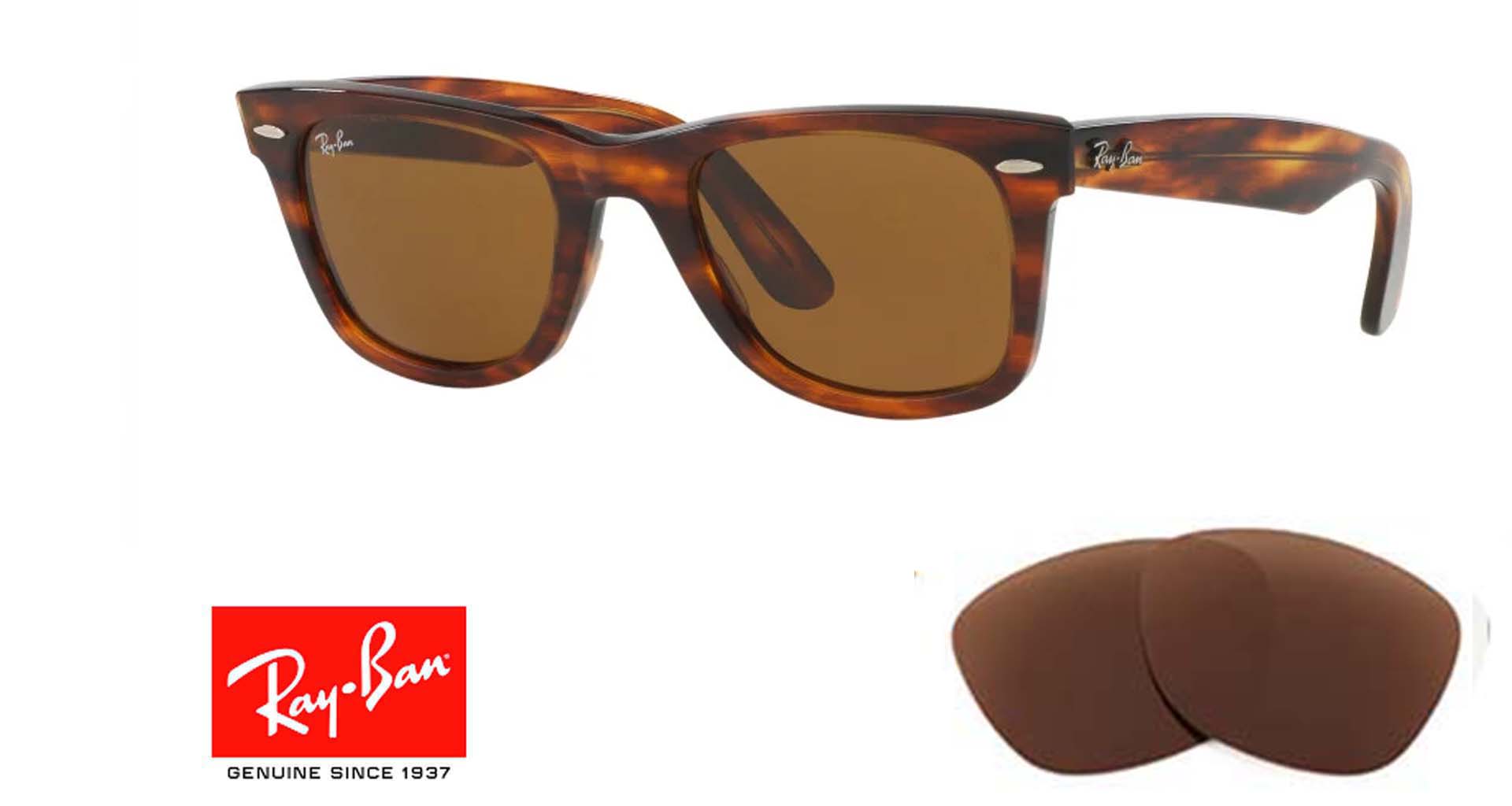Lenti originali Ray-Ban Wayfarer 2140