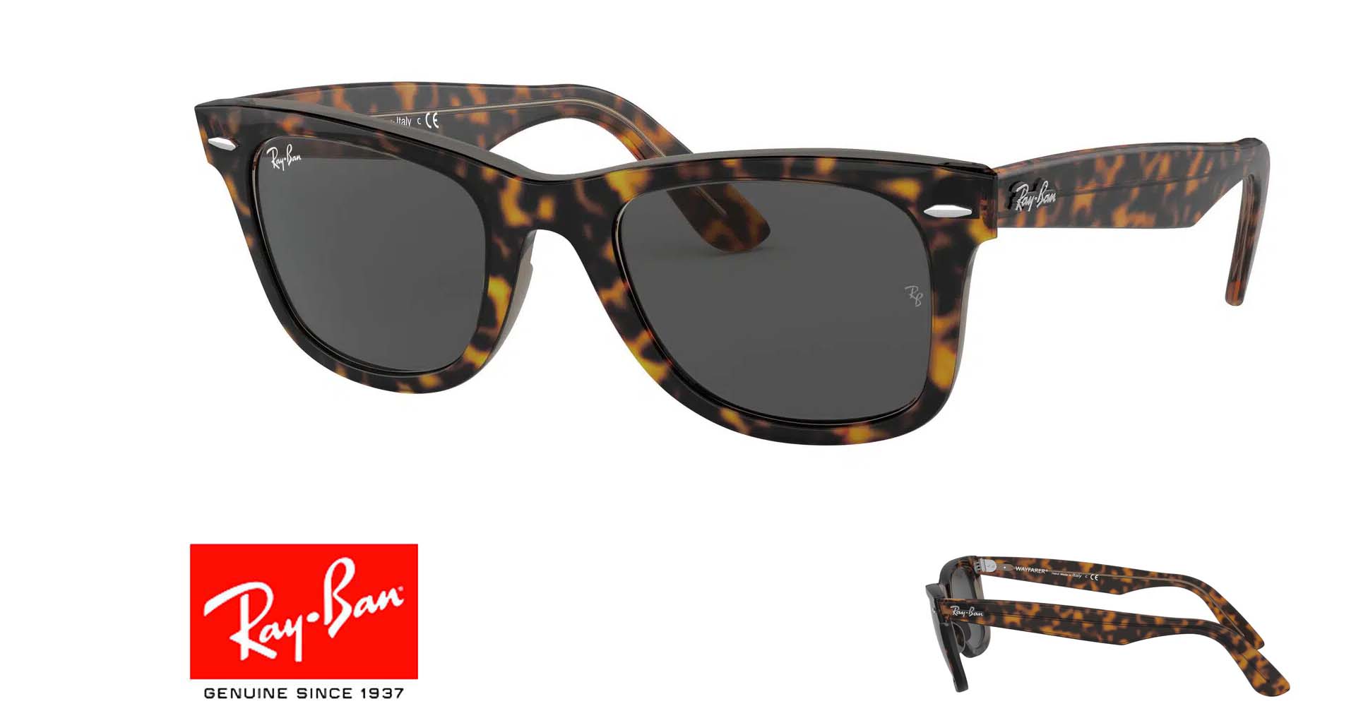 Reservestænger til Ray Ban Wayfarer 2140 Originale