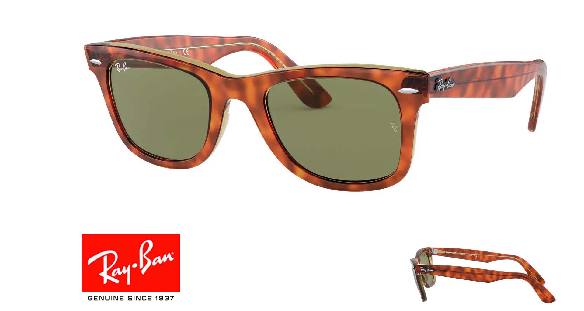 Reservestænger til Ray Ban Wayfarer 2140 Originale