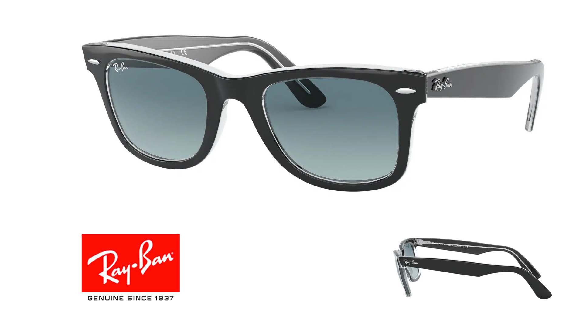 Reservestænger til Ray Ban Wayfarer 2140 Originale