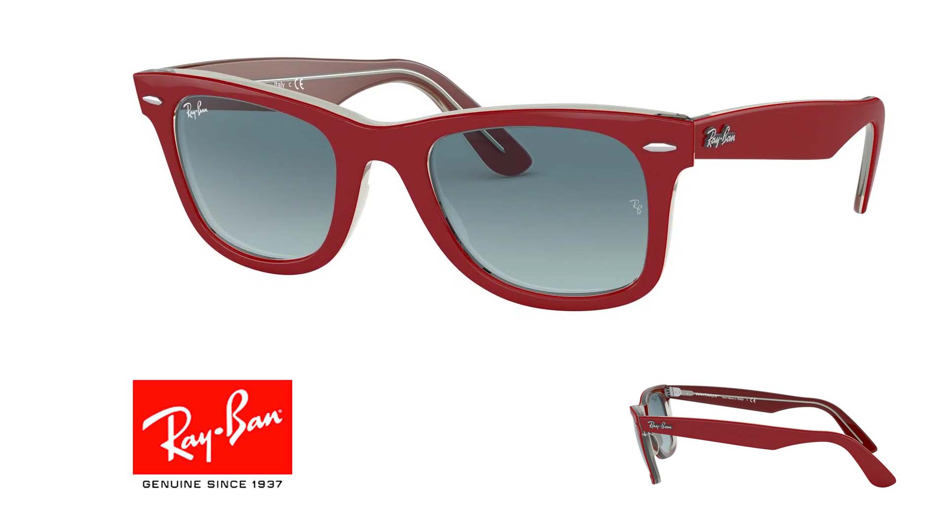 Reservestænger til Ray Ban Wayfarer 2140 Originale