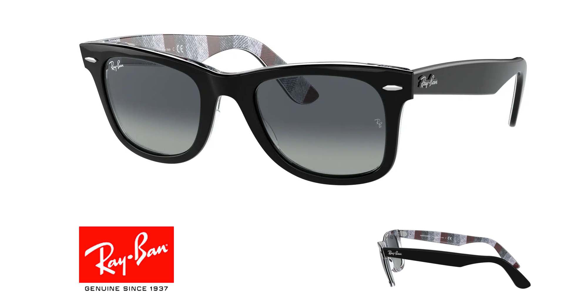 Reservestænger til Ray Ban Wayfarer 2140 Originale