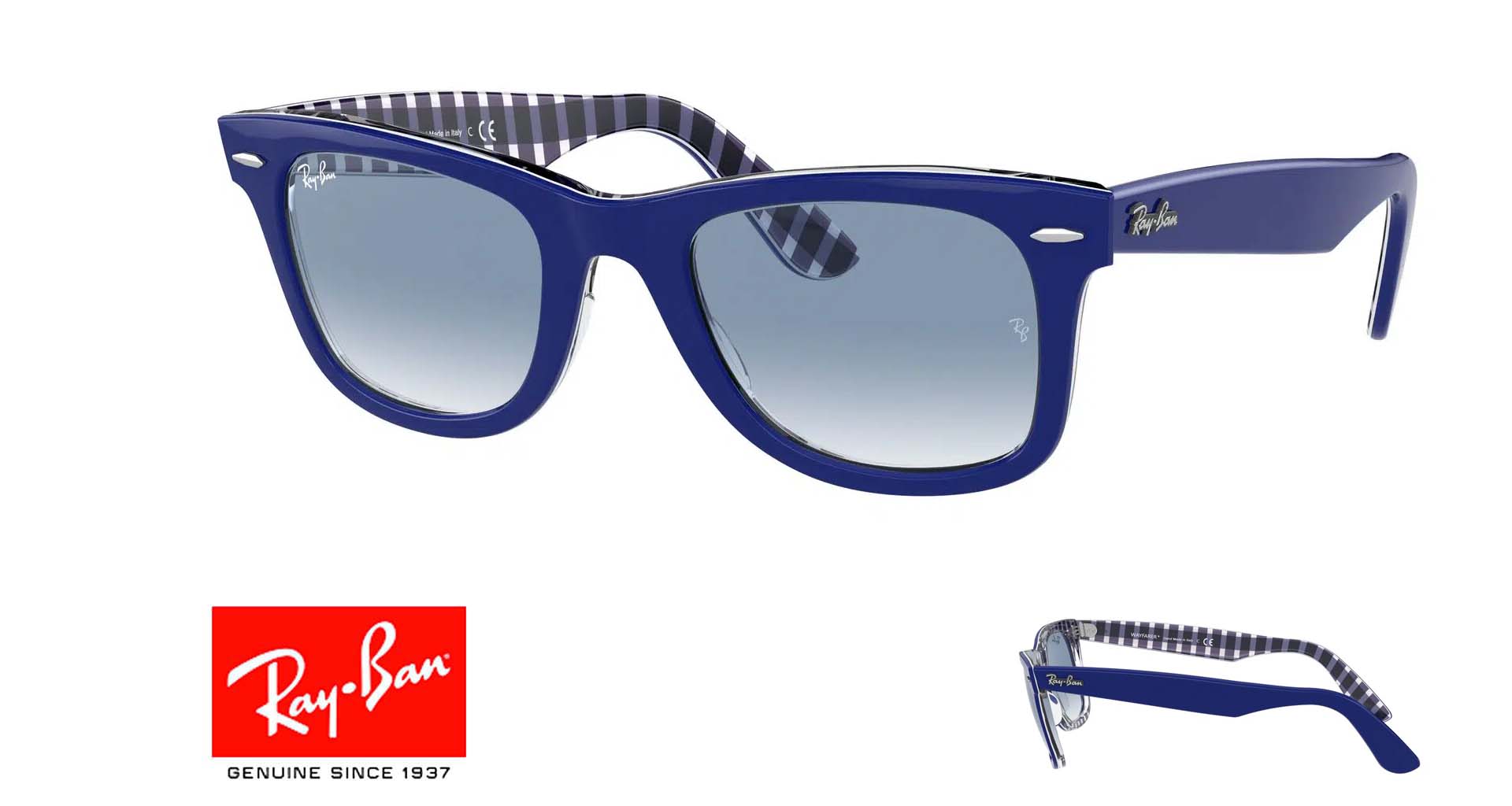 Reservestænger til Ray Ban Wayfarer 2140 Originale