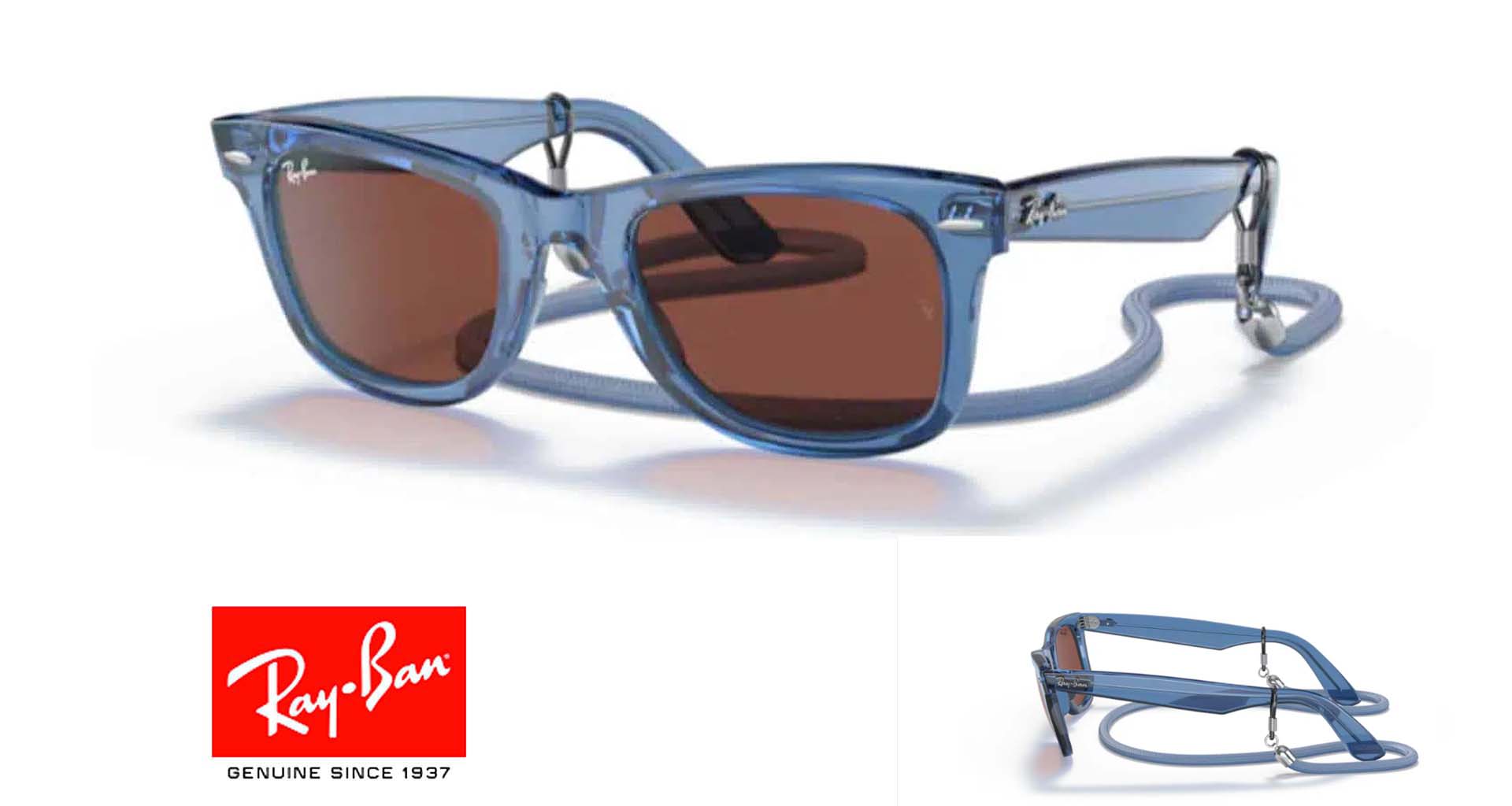 Reservestænger til Ray Ban Wayfarer 2140 Originale