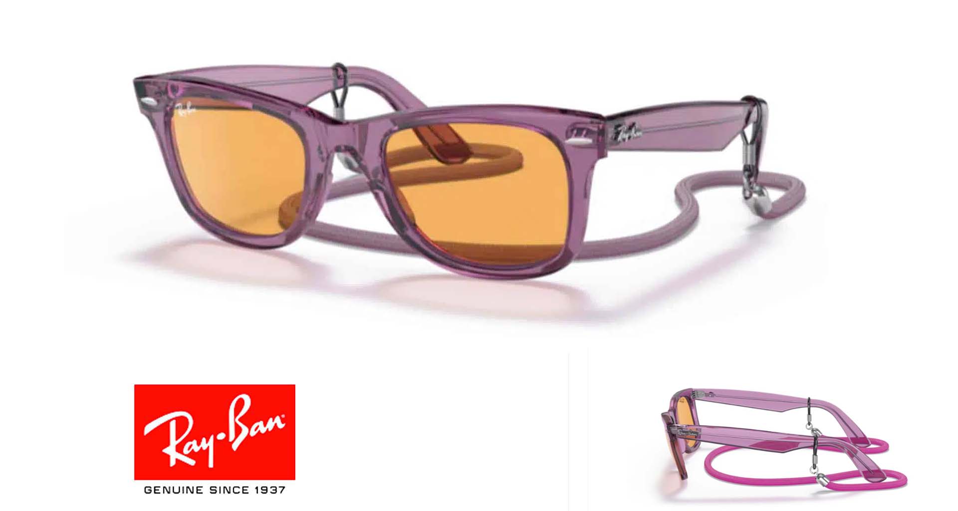 Reservestænger til Ray Ban Wayfarer 2140 Originale