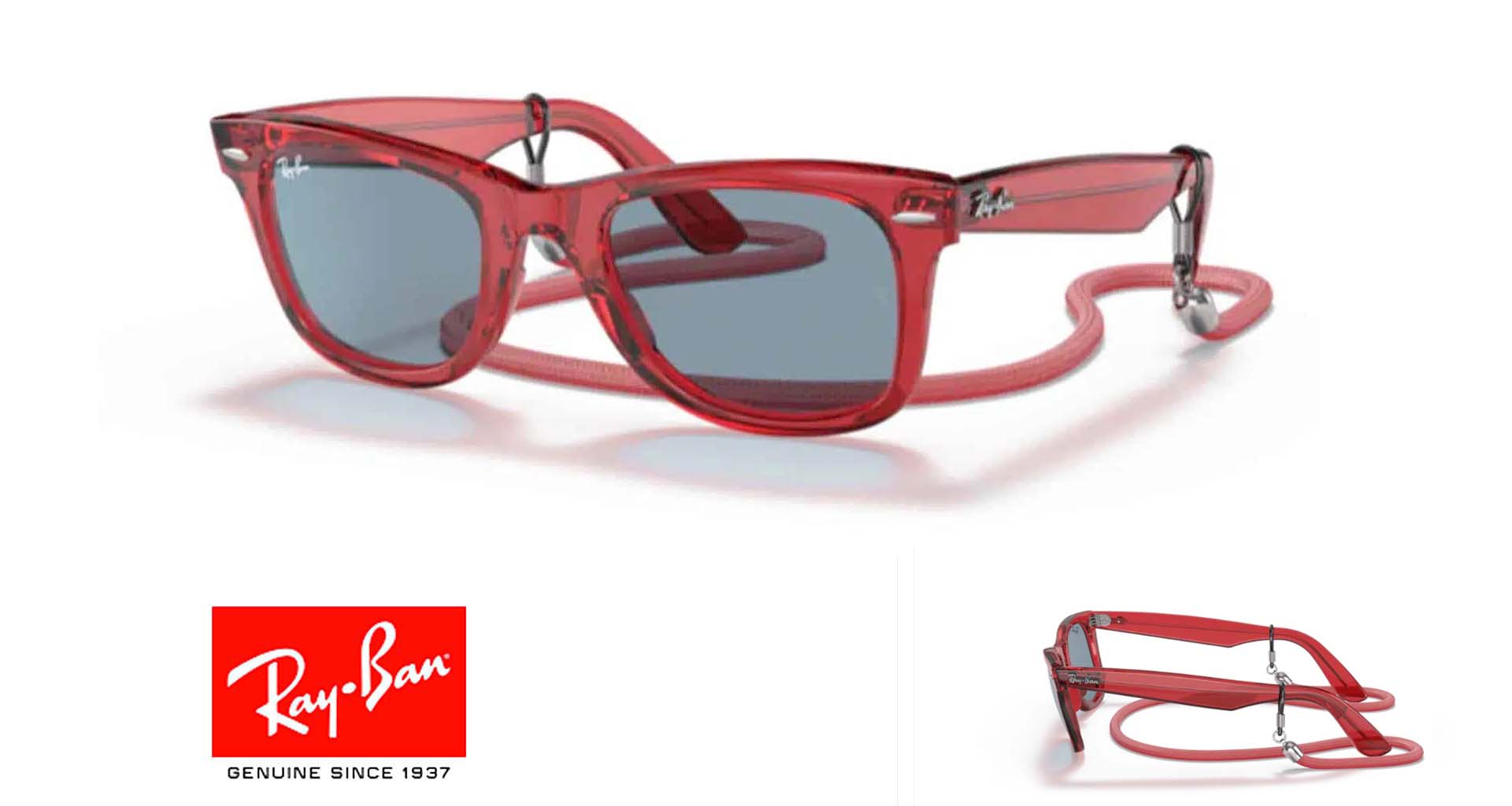 Reservestænger til Ray Ban Wayfarer 2140 Originale