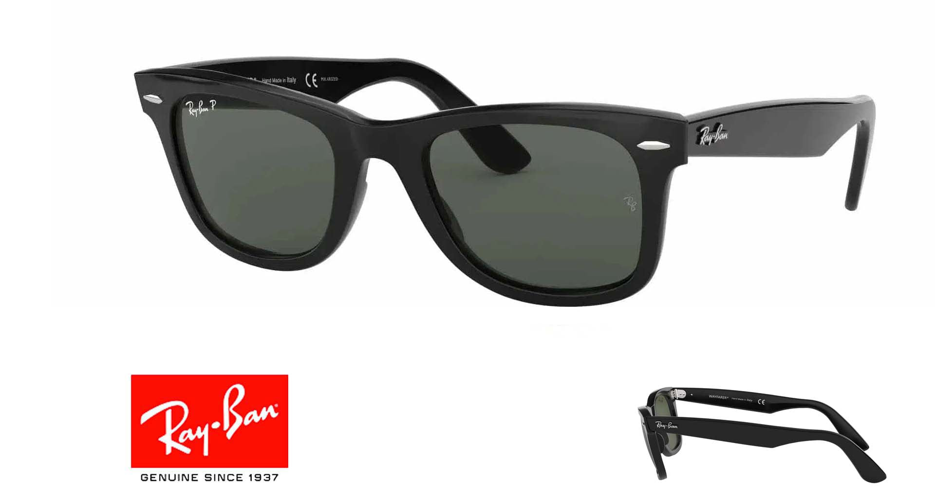 Reservestænger til Ray Ban Wayfarer 2140 Originale