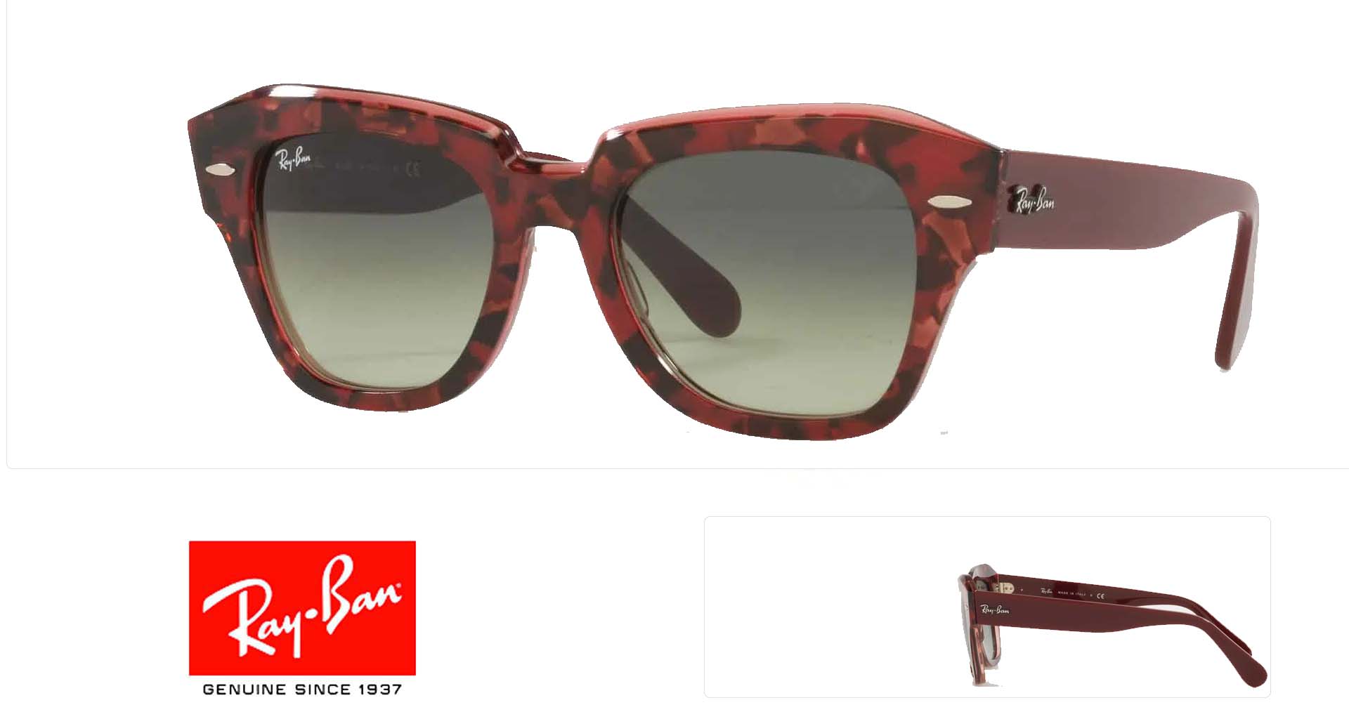 Originální strany Ray Ban 2186