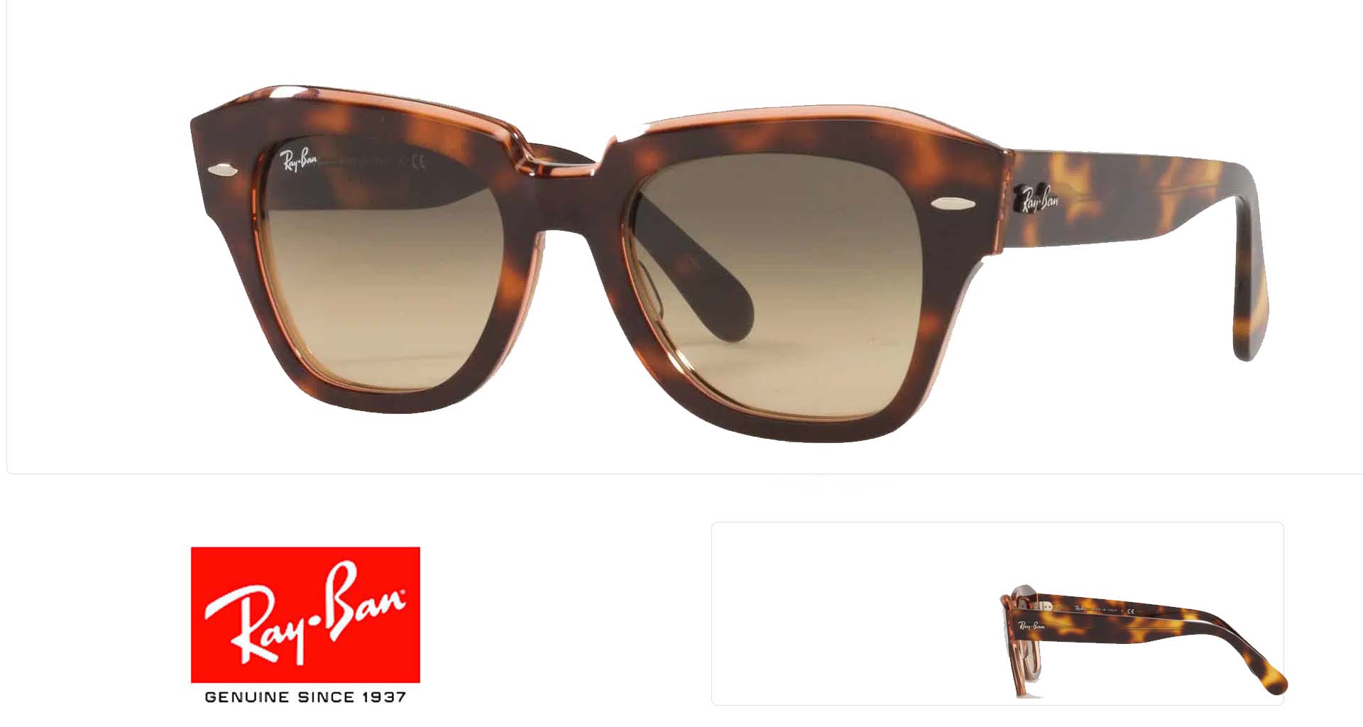 Originální strany Ray Ban 2186