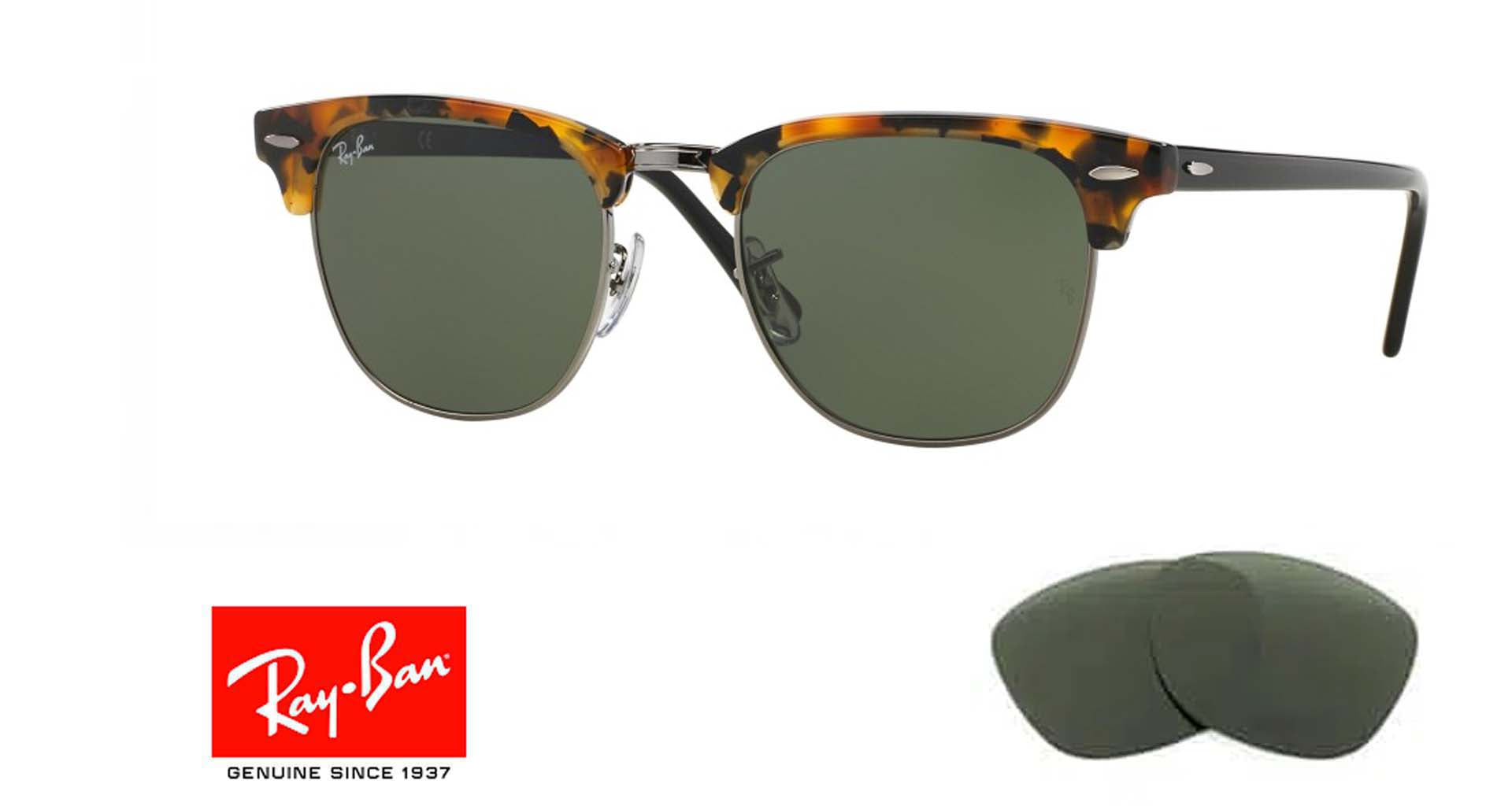 Lenti originali Ray-Ban Clubmaster 3016
