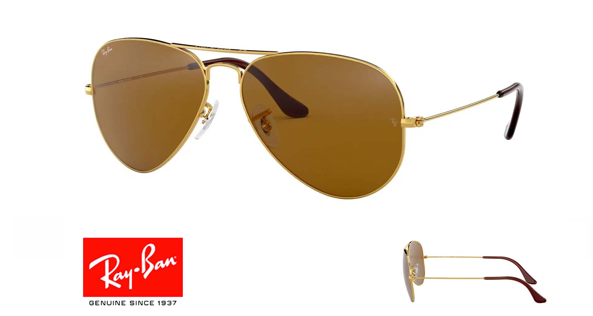 Ray Ban 3025 AVIATOR Originale stænger