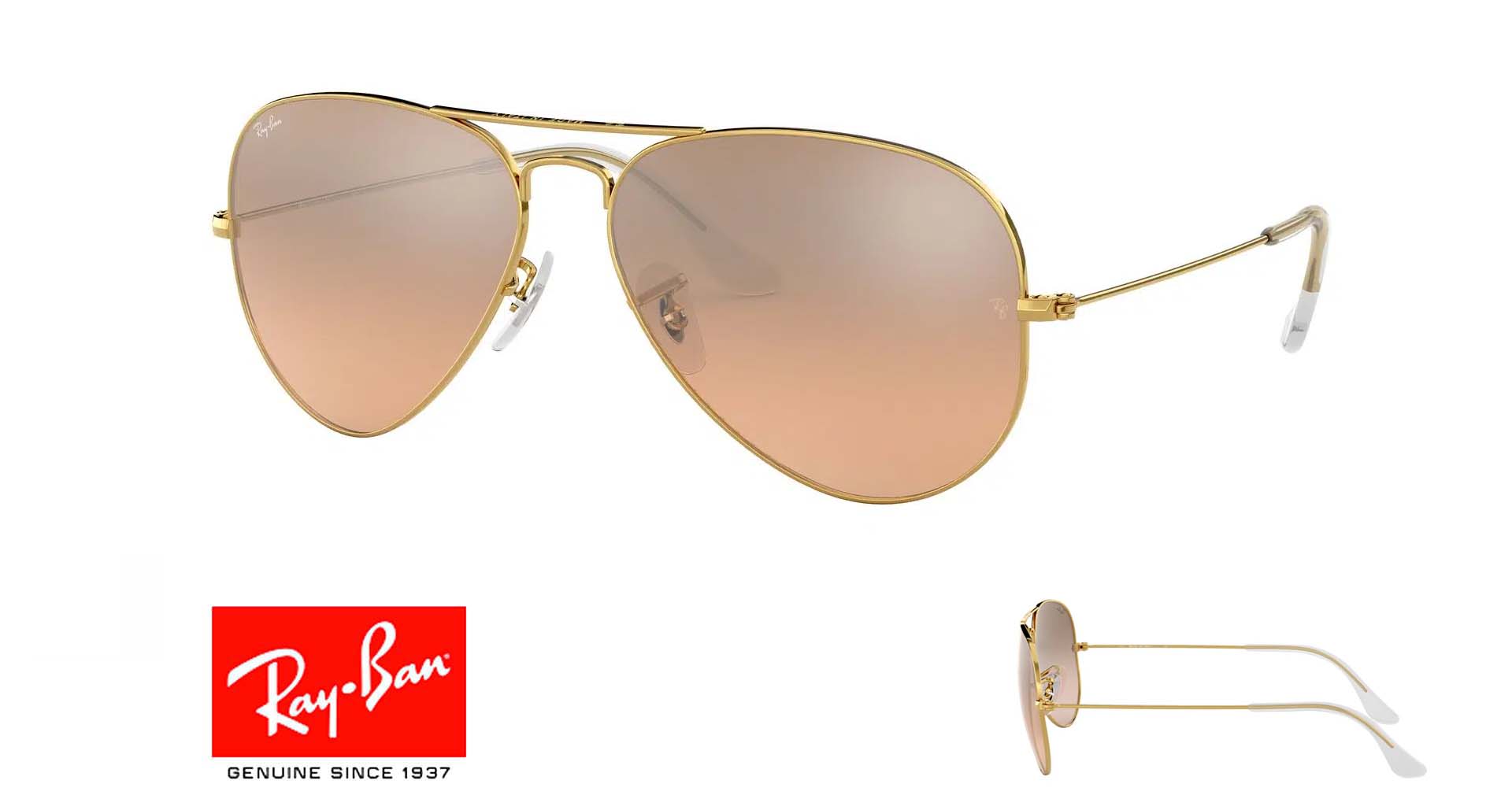 Ray Ban 3025 AVIATOR Originale stænger
