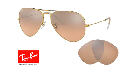 Cristales Ray Ban 3025 Aviador Originales