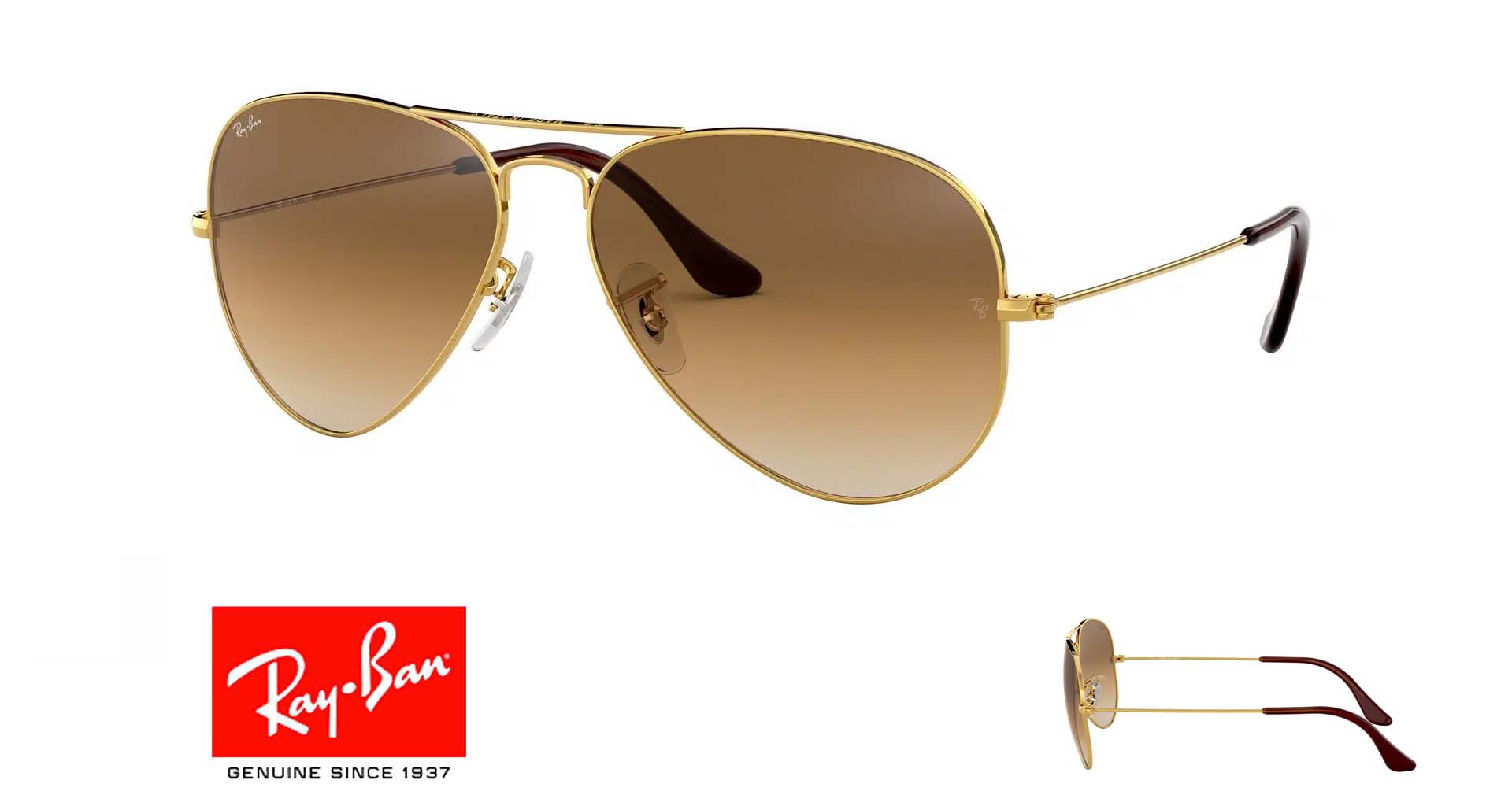 Ray Ban 3025 AVIATOR Originale stænger