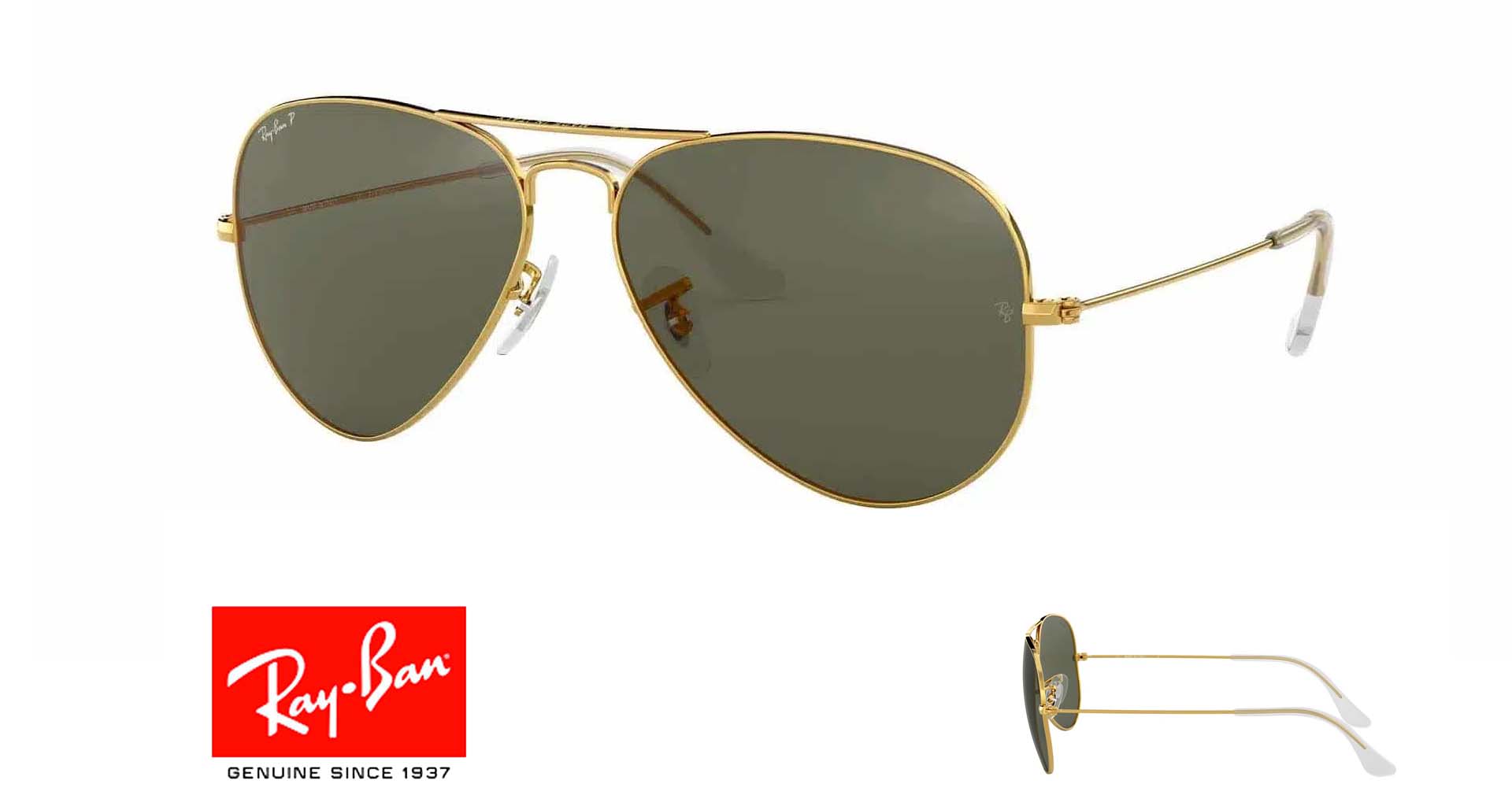 Ray Ban 3025 AVIATOR Originale stænger
